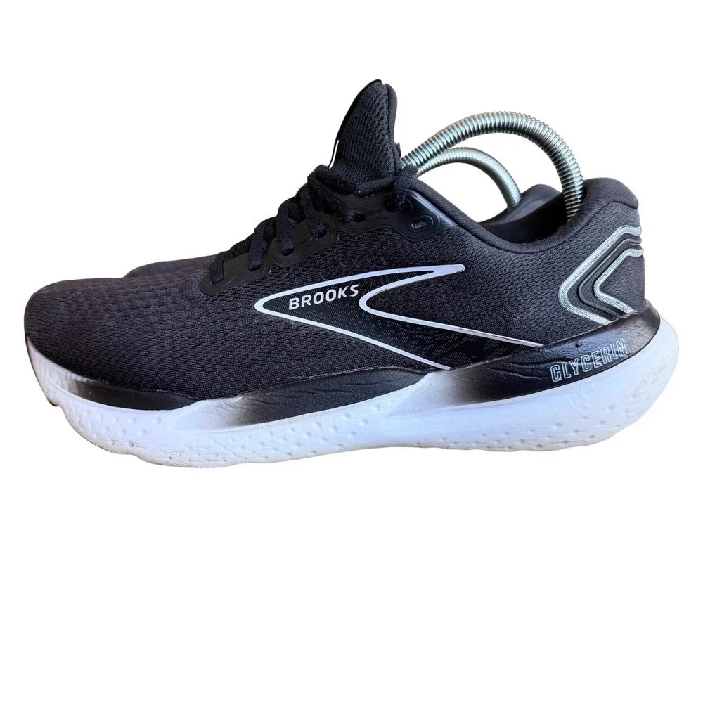 Brooks Glycerin 21 Mens Running Shoes Black White DNA LOFT v3 Size 11.5